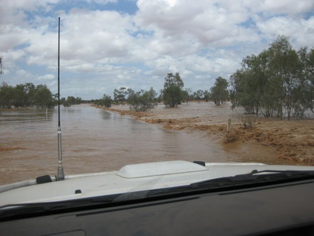 Channel country flood, Windorah to Quilpie