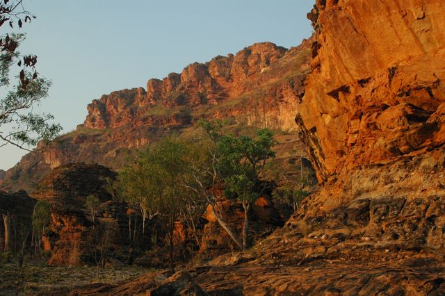 red rock, Keep River, Gurrandaing Walk