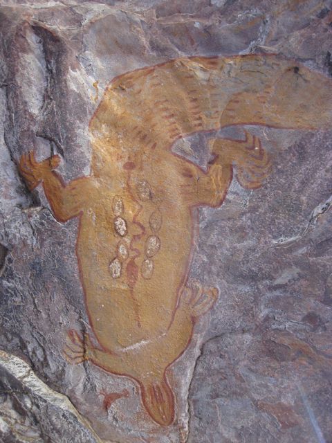 Rock art, Mt Elizabeth