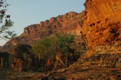 red rock, Keep River, Gurrandaing Walk