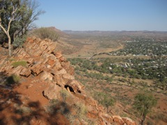 Alice Springs from Heavitree Range
