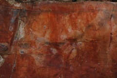 Rock paintings, Mt Elizabeth 5